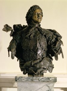 Porträttbyst av Peter I (1672-1725), 1723-29 (brons)